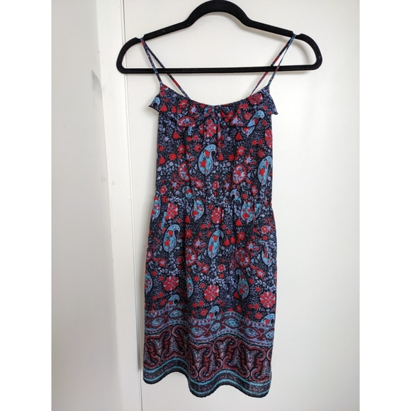 Coastal Cowgirl Floral Paisley Dress with Pockets - Picture 2 of 8